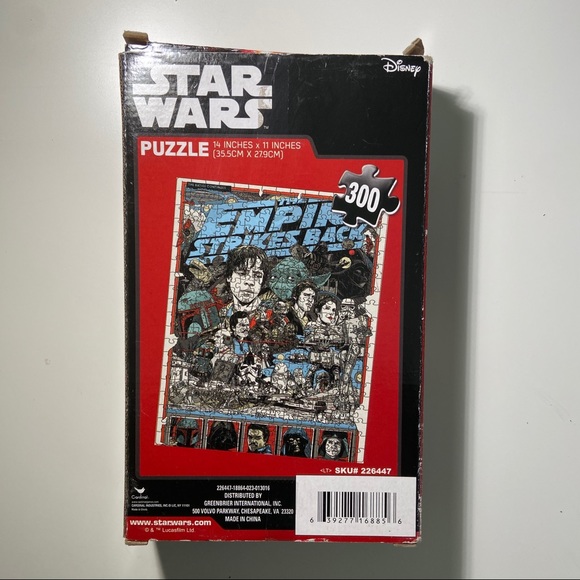 Star Wars 300 Piece 14inx11in Puzzle Cardinal Jigsaw - Picture 5 of 6